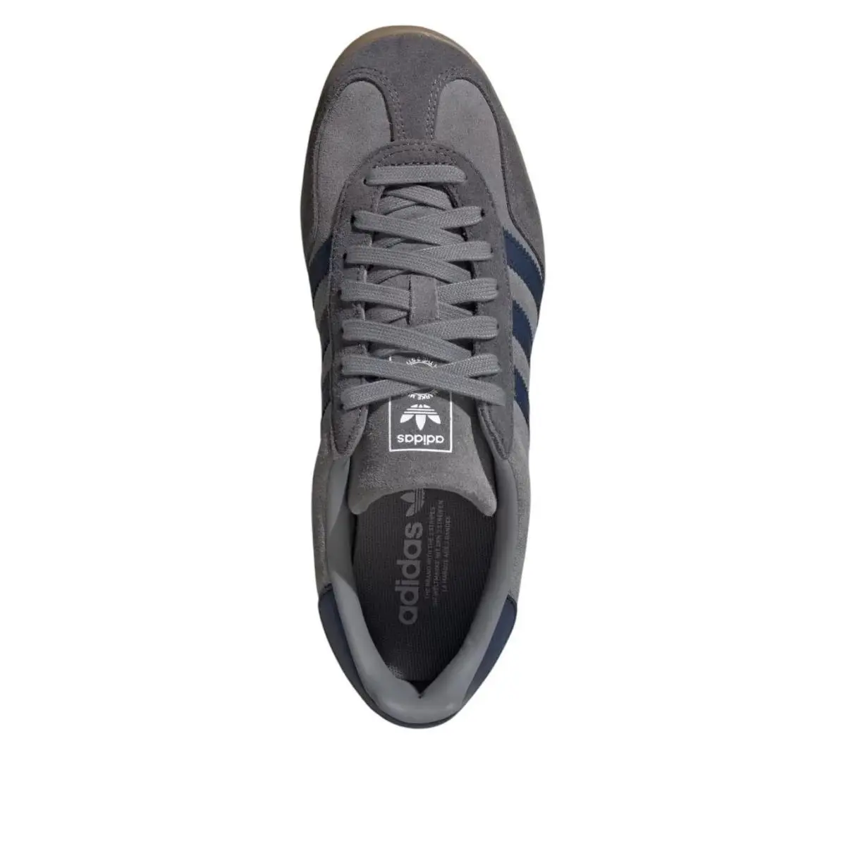 Adidas shoes - Gazelle Indoor Grey Night Indigo - JQ8397 - Grey 3