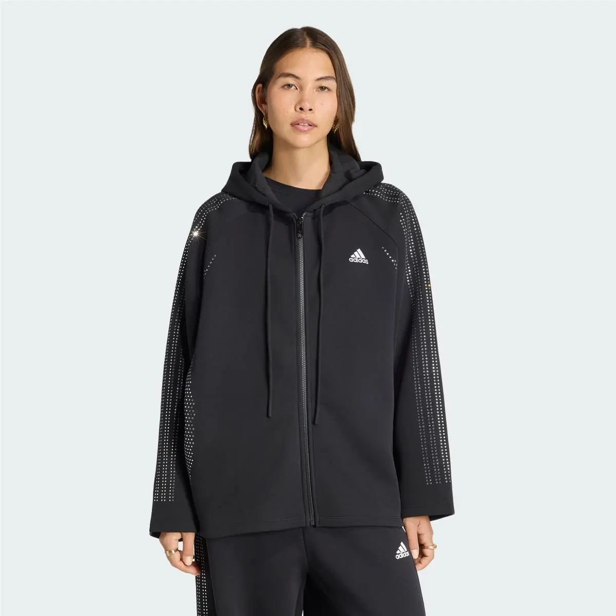 Adidas Women Teamgeist Rhinestone Track Top