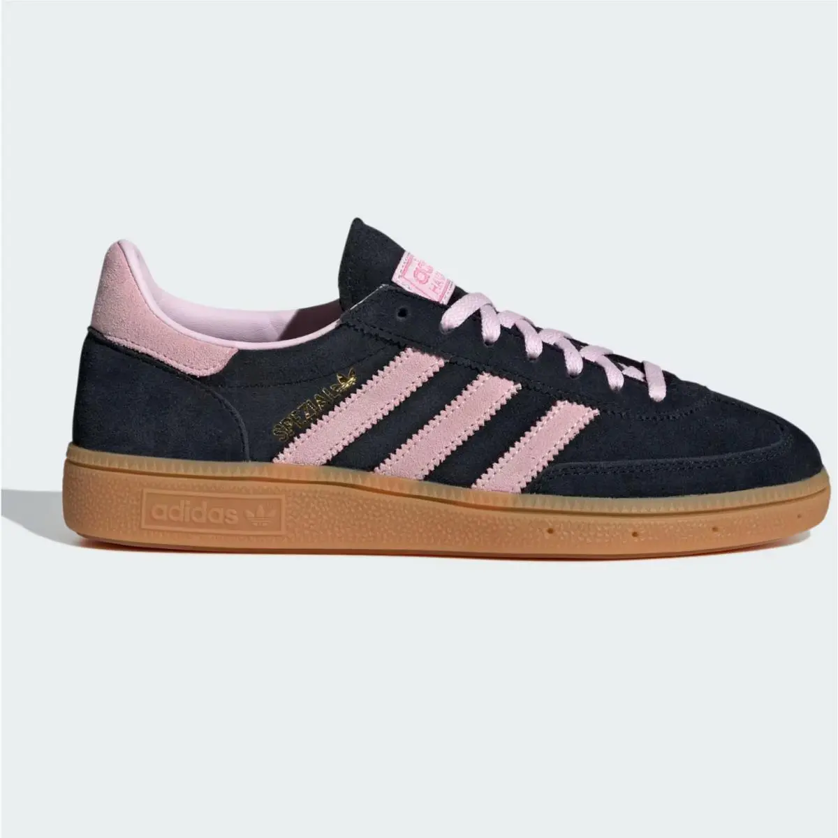Adidas Handball Spezial Black Clear Pink Gum Women Shoes Sneaker Size IE5897