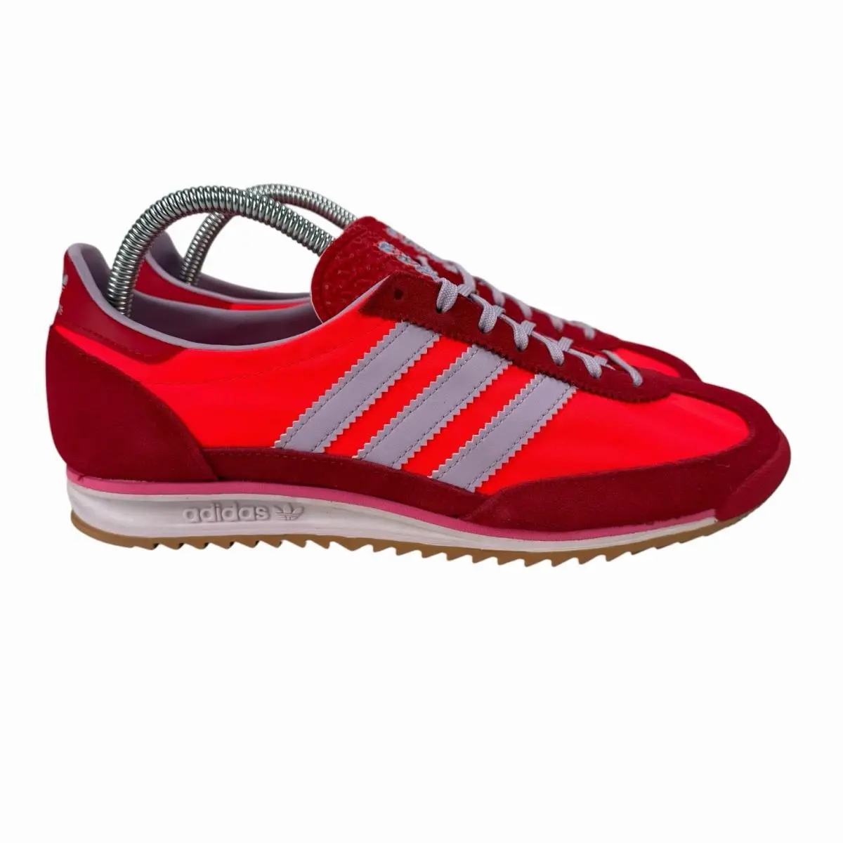 Adidas SL 72 OG Solar Red Ice Lavender Scarlet Shoes JH7392 Women`s Sz 6.5 - 10