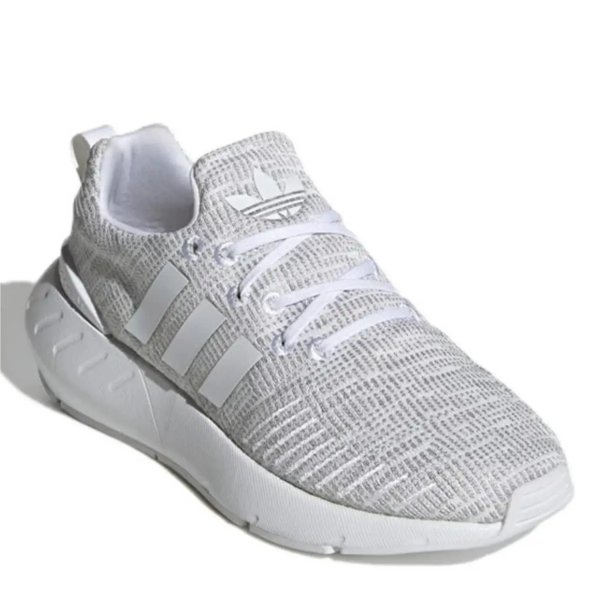 Adidas Swift Run 22 GW8175 Sneakers Kids US 5.5 Gray White Running Shoes RHS8199