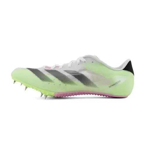 Adidas Adizero Sprintstar IG7446 Men`s Green Spikes Track Field Shoes LIQ83