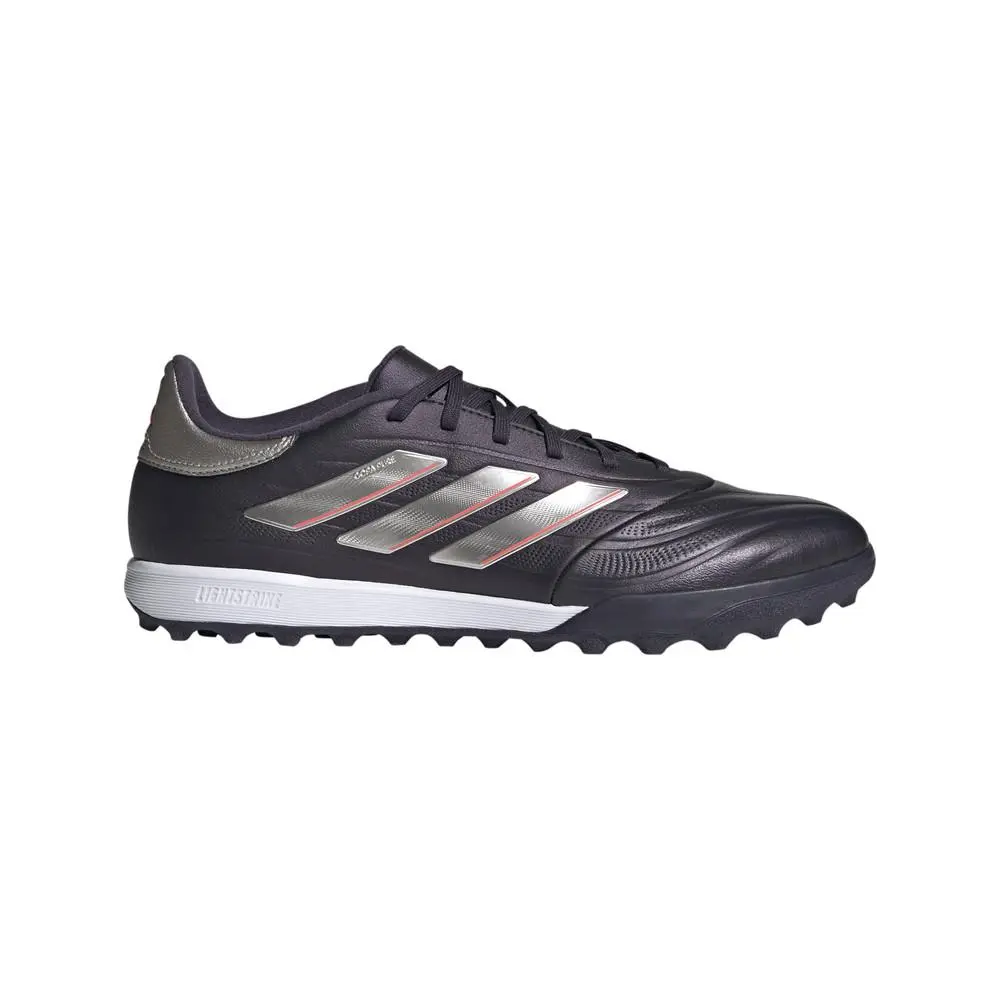 Adidas Copa Pure 2 League Turf Soccer Mens Black Purple Sneakers Athletic Shoes