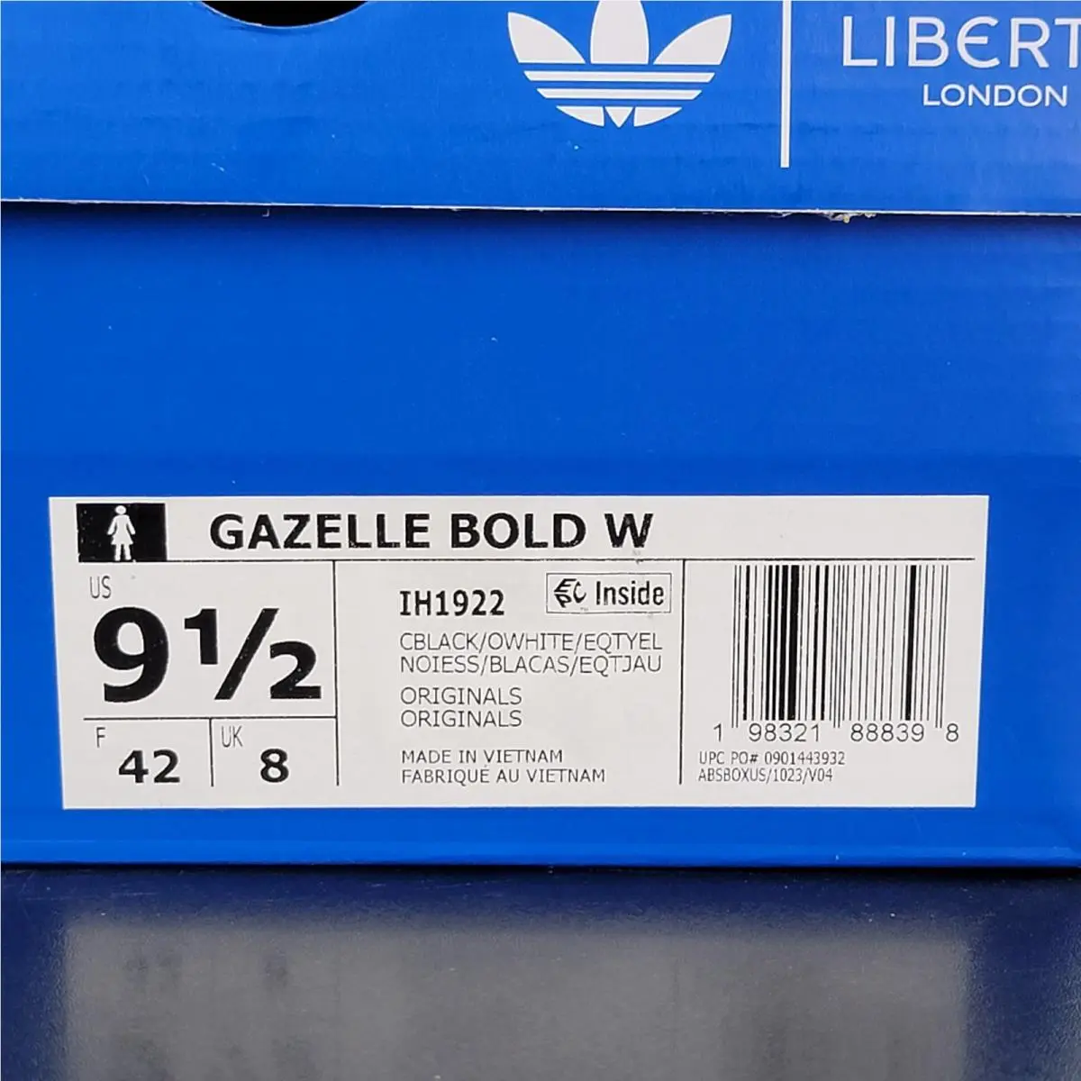 Adidas shoes - adidas Gazelle - Gazelle - IH1922 - Black 6