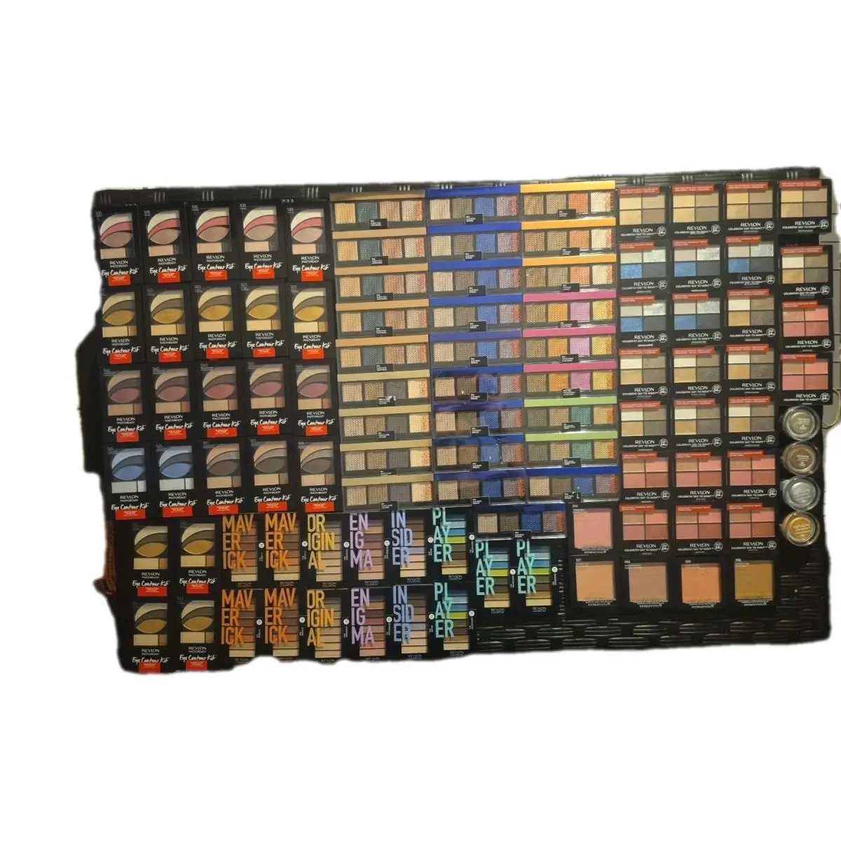Revlon Assorted Makeup Lot 100 Pieces W Dups Clean