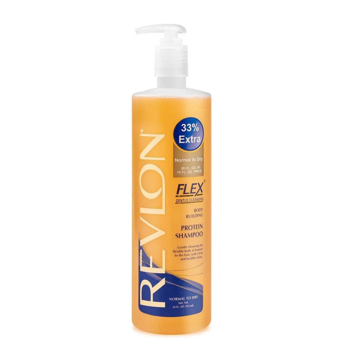Revlon Flex Body Building Protein Shampoo Regular - 592Ml