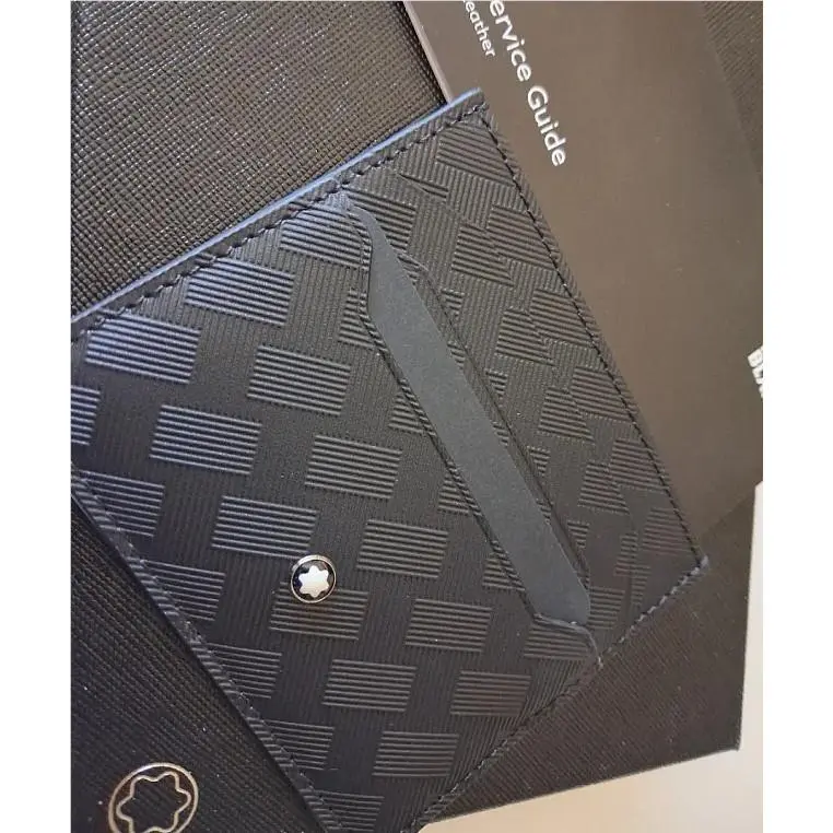 Montblanc Meisterstuck 6CC Black Leather Card Holder Full Box Preorder 2026
