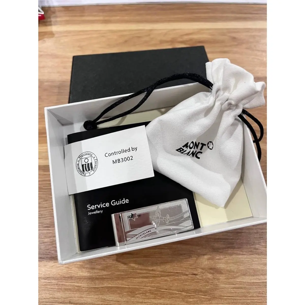 Montblanc Collection Pilot Series Money Clip Stainless Steel – Special Offer