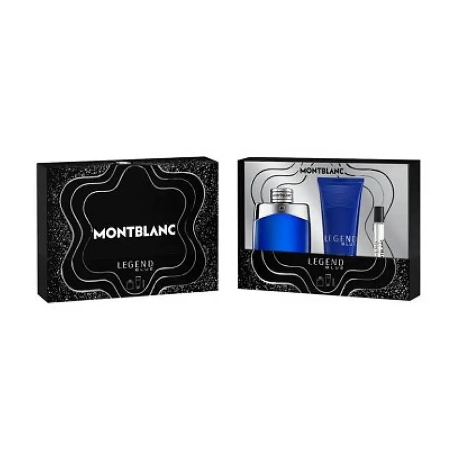 Montblanc Men`s Legend Blue Gift Set Fragrances 3386460148009