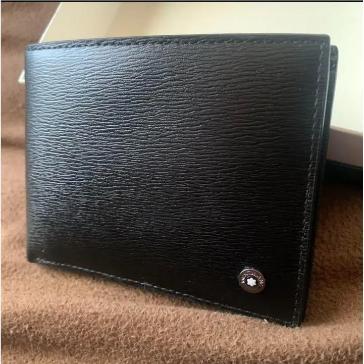 Montblanc Westside 4810 Wallet – 6CC Premium Black Leather Gift ed