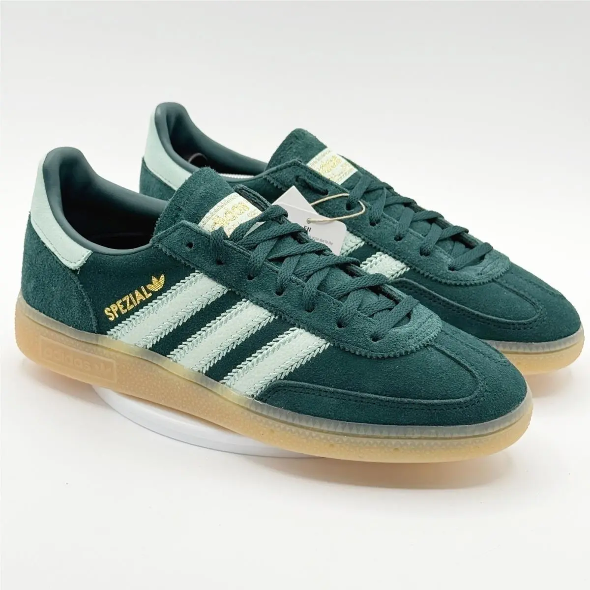 Adidas Handball Spezial / Size 6 Womens / Aurora Ivy Ash Green Gum / JR0847