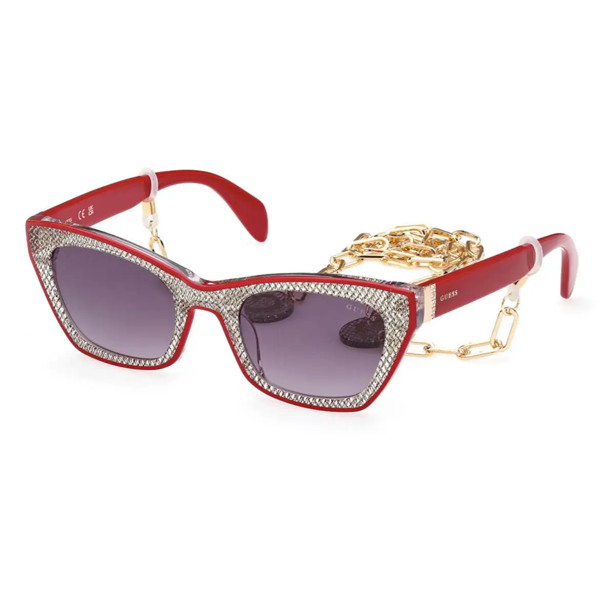 Guess GU7873 69B Red Women’s Sunglasses 53-23-145mm