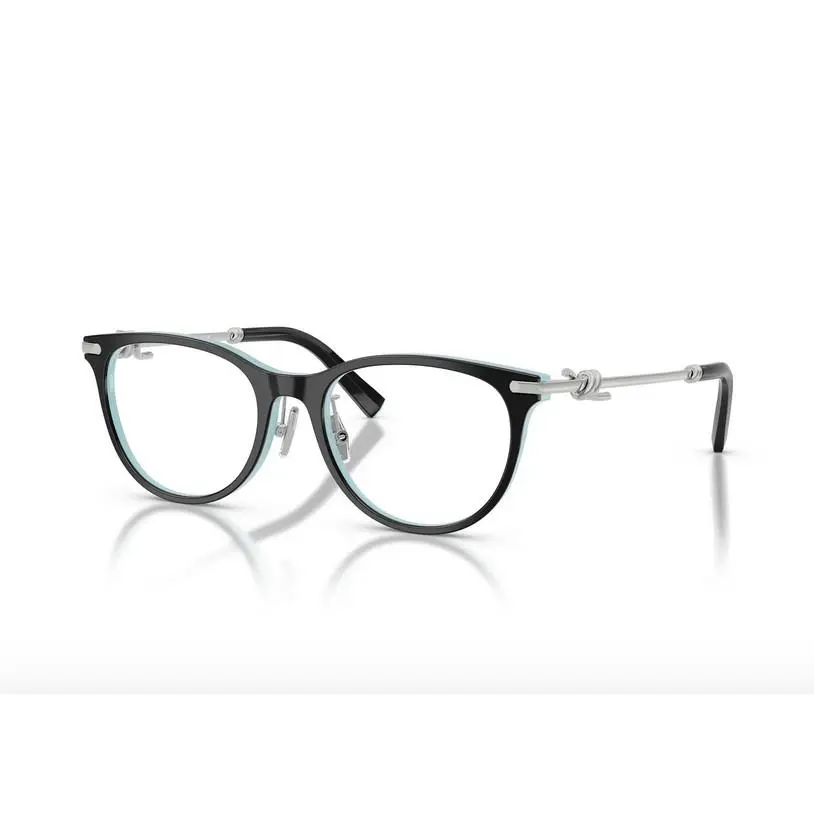 Tiffany Tiffany & Co TF2279D 8055 Co TF2279D 8055 Eyeglasses Black Tiffany Blue Cat Eye Optical Frame