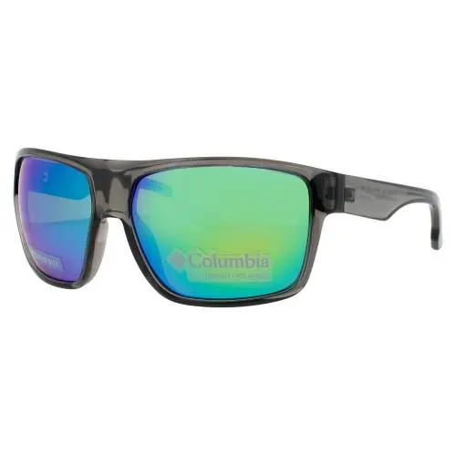 Columbia FAIRBANKS-020 Sunglasses 62mm - Frame: Grey, Lens: GREEN MIRROR