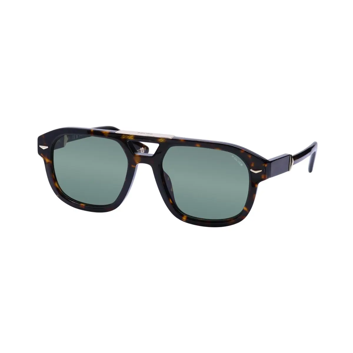 SPLL19 Monument 1 Sunglasses Uv/uvb Protection Bold Modern Aesthetic Dark Havana / Gold by Police