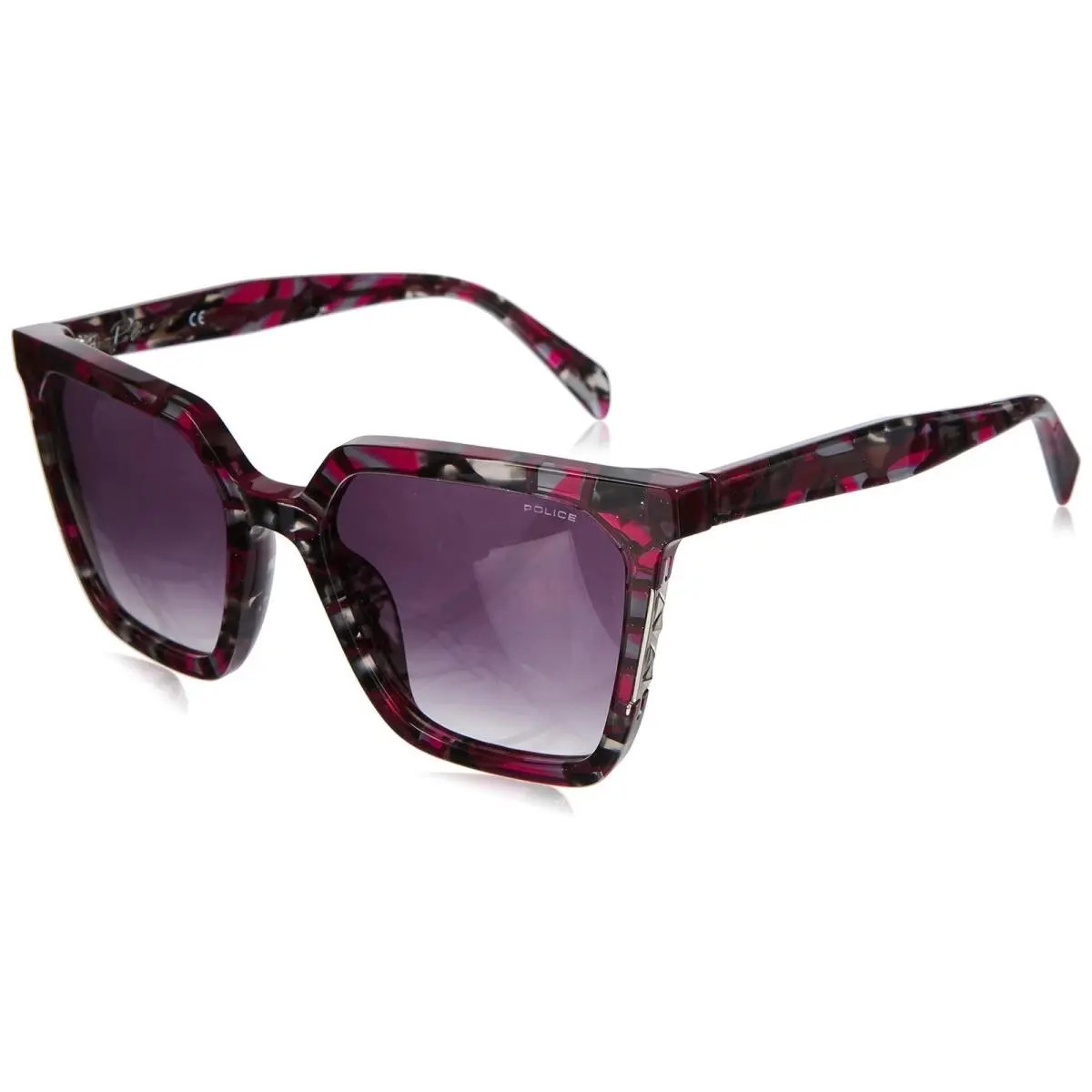 Police Sunglasses Spld 33 0xay Burgundy