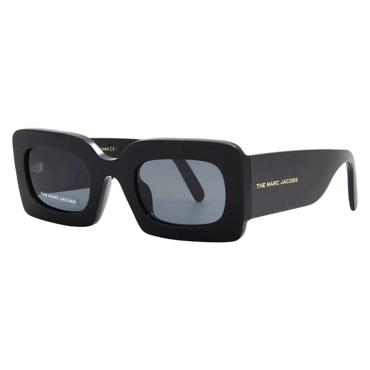 Marc Jacobs Grey Rectangular Ladies Sunglasses Marc 488/N/S 02M2/IR 50 by Marc By Marc Jacobs