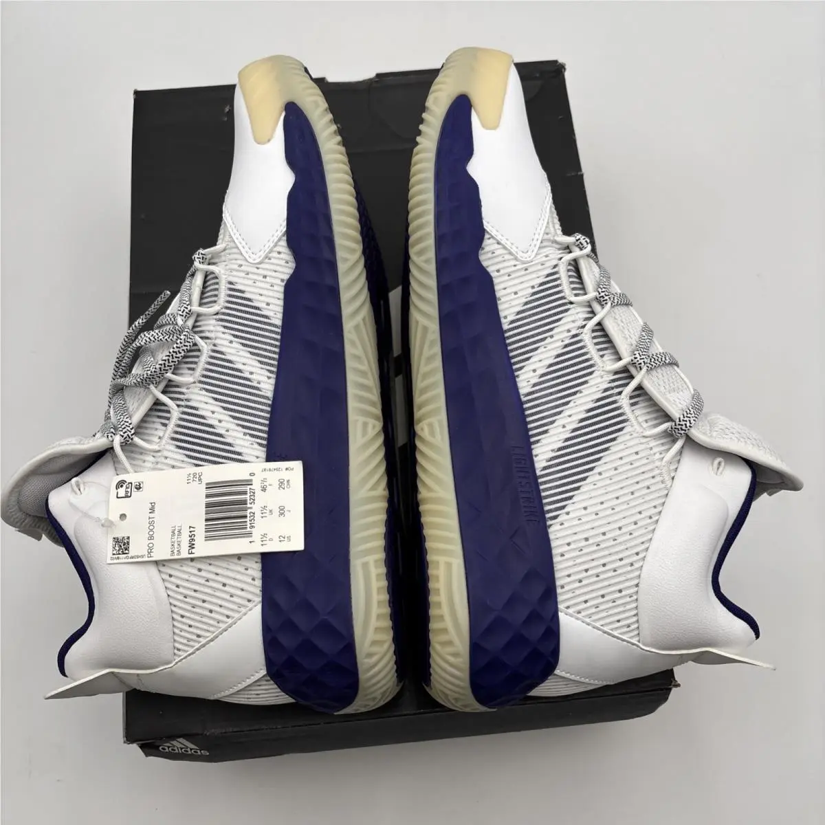 Adidas shoes - adidas Pro Boost - Pro Boost - FW9517 - White (UPC: 0191532523270) 3