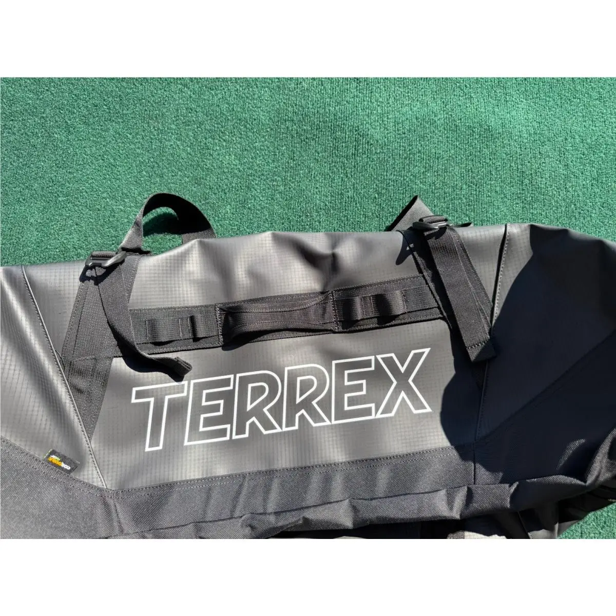 IC5652 Adidas Terrex Rain Ready Expedition Duffel Bag 100L 29” X 14” X 15”