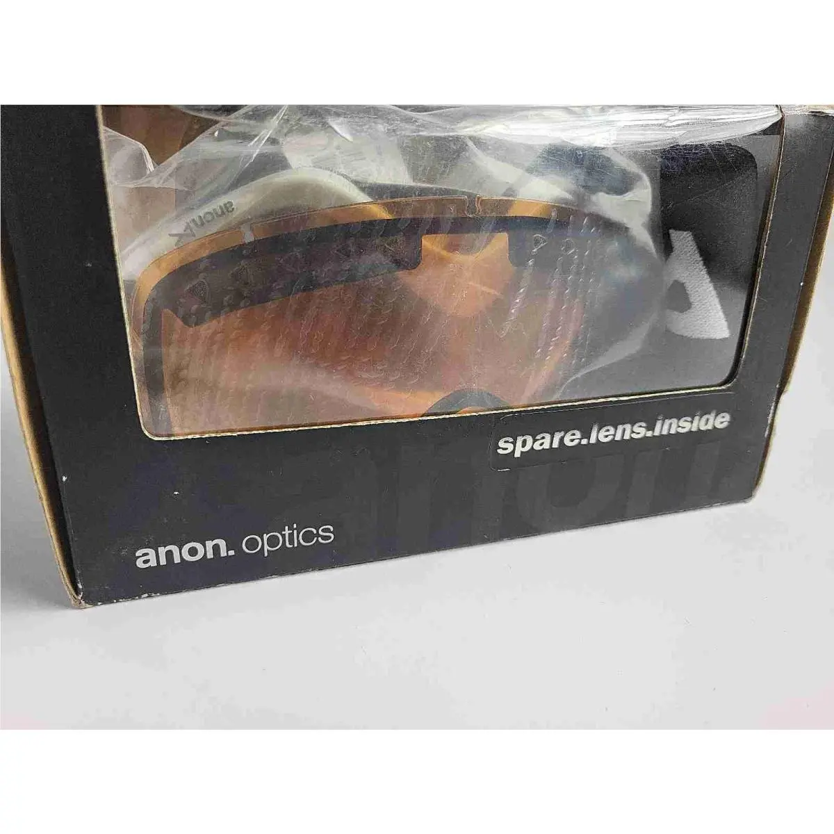 Helix Ski Snowboard Goggles White Frame Adjustable Strap Unisex by Anon