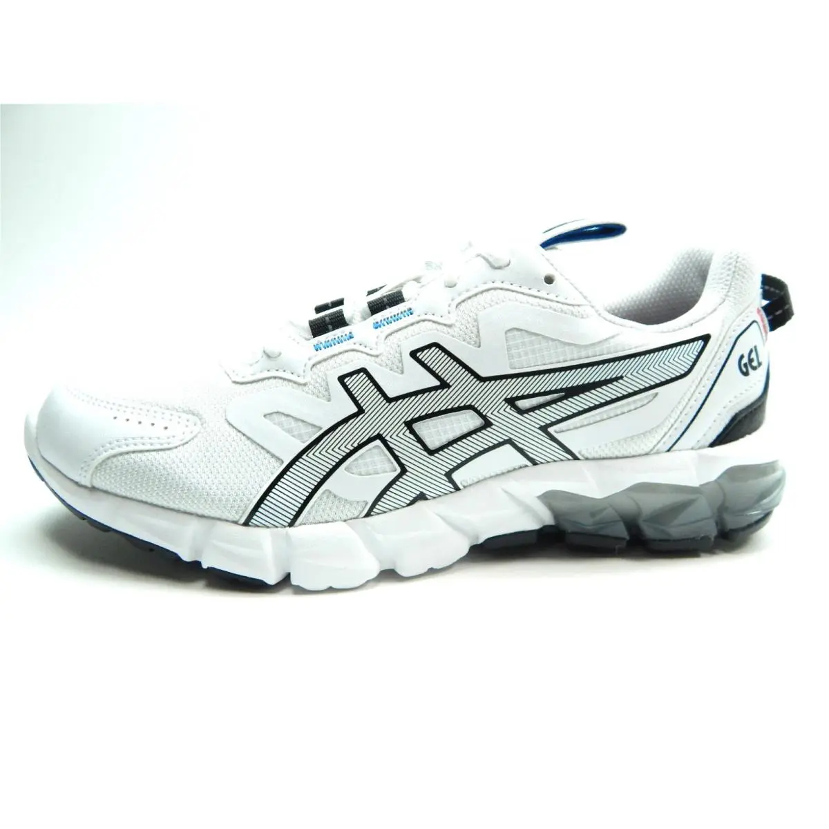 Asics Gel Quantum 90 White Black 1201A064-105 Men Shoes Size 7.5