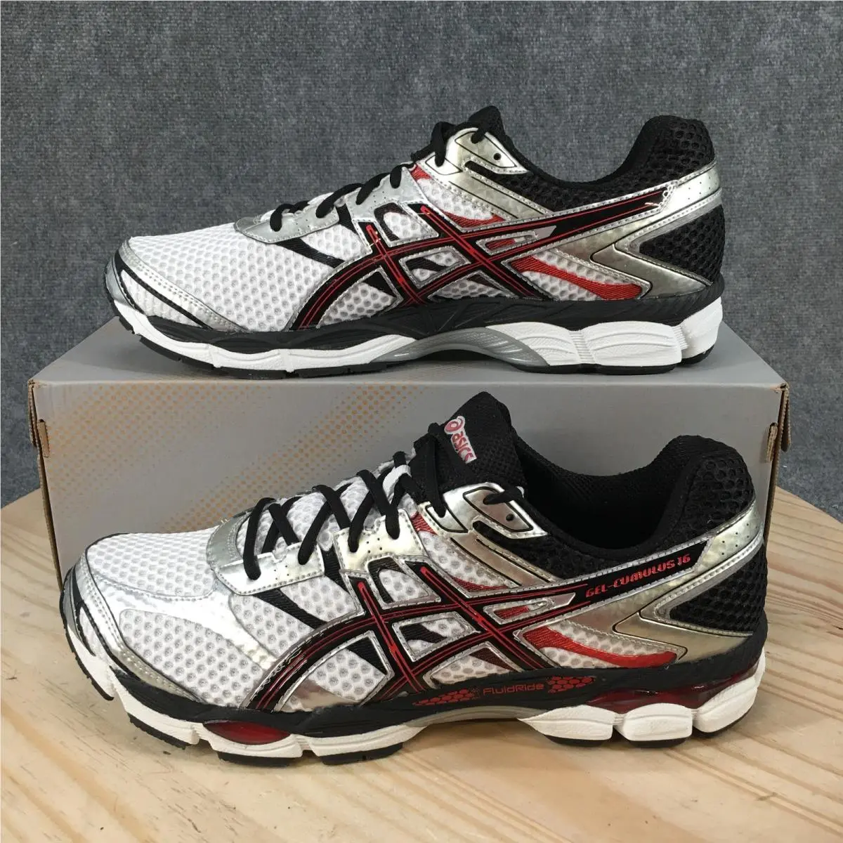 Asics shoes - ASICS GEL-Cumulus 16 - T439N - White 0