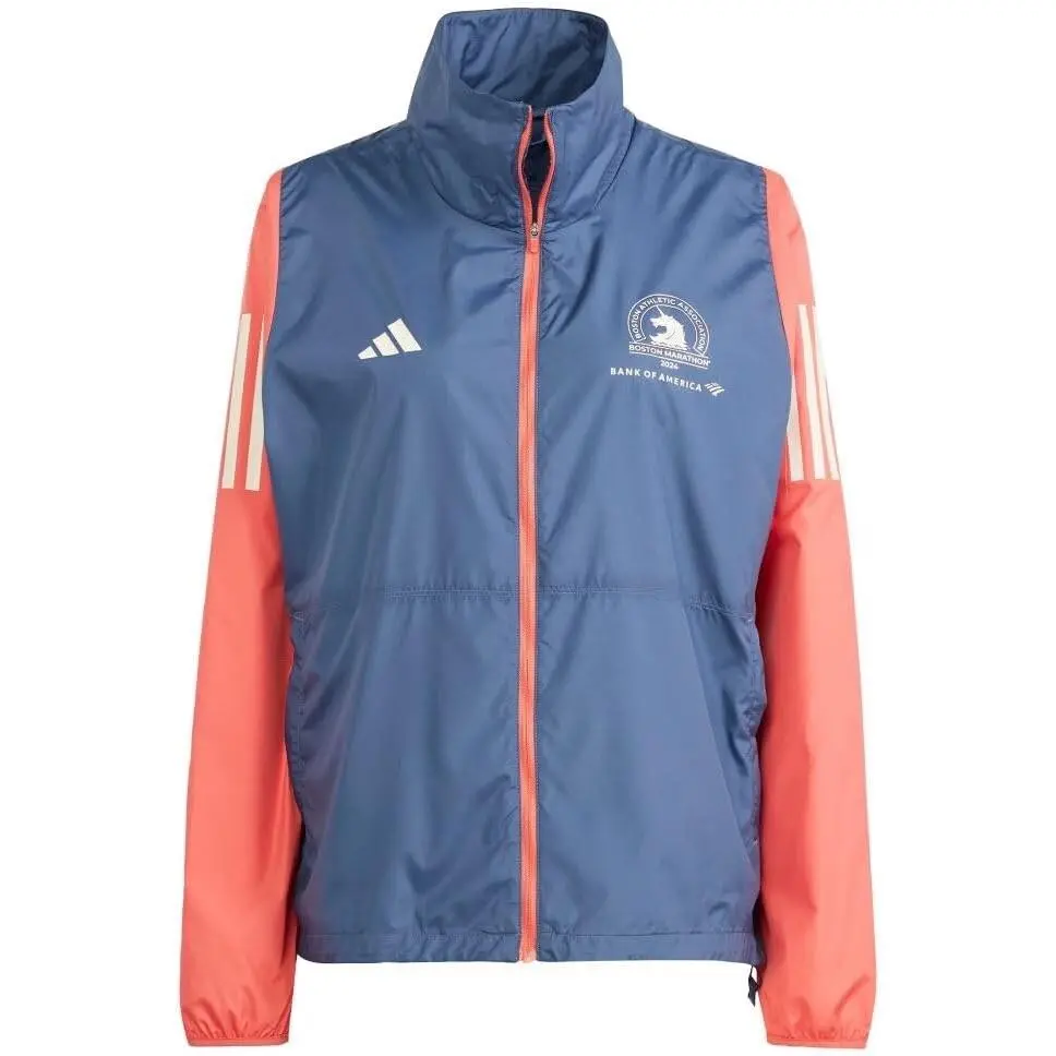 Adidas Women`s Size 2XS Boston Marathon 2024 Celebration Running Jogging Jacket