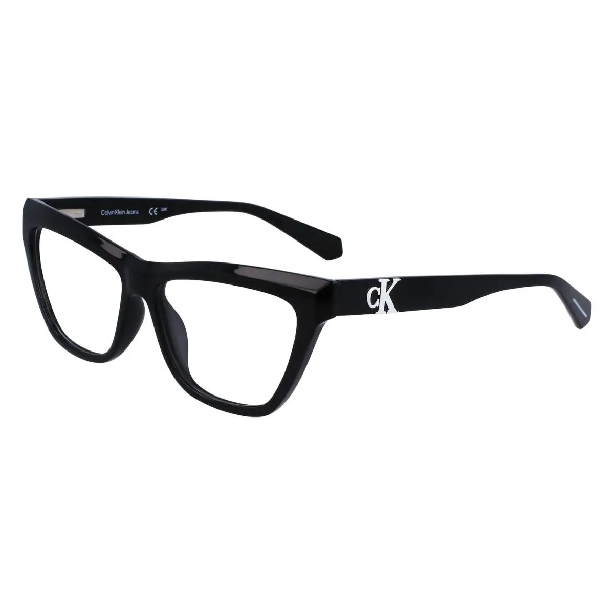 Calvin Klein Jeans Ckj 23614 Black 001 Size 54 Eyeglasses