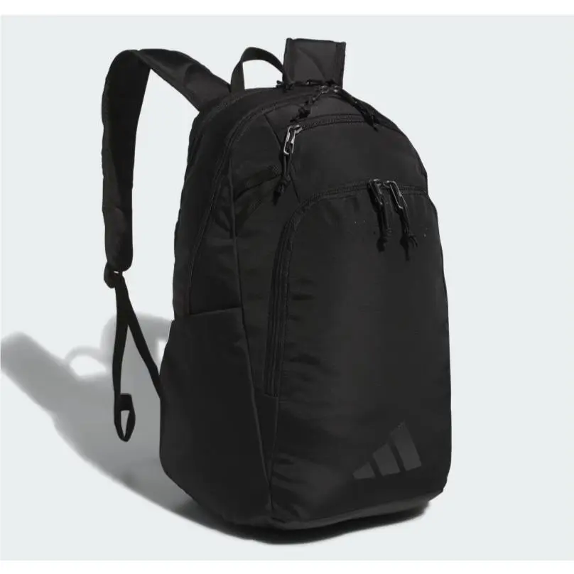 Adidas Black Defender 5 Backpack Laptop Gym School Bag