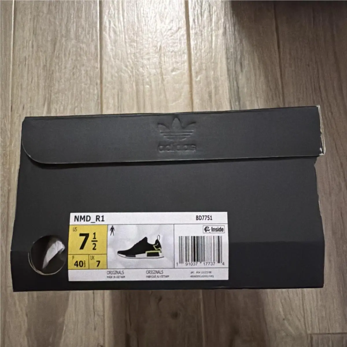 Adidas shoes - adidas NMD R1 - NMD - BD7751 - Black 4