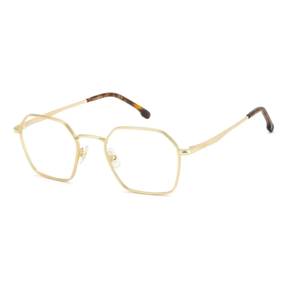 Carrera 335 0AOZ 00 Matte Gold 50MM Eyeglasses 50-21-145