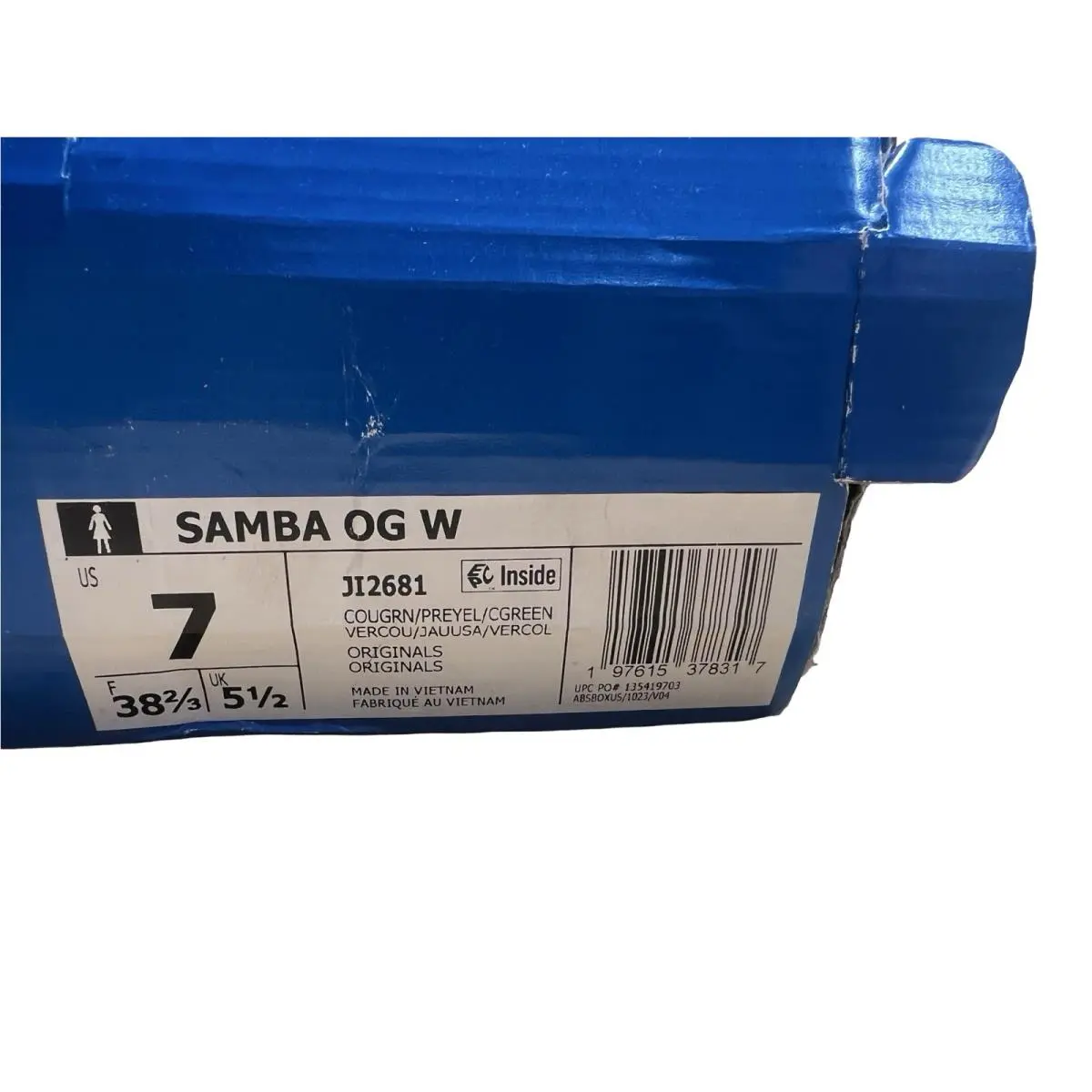 Adidas shoes - adidas Samba - Samba - JI2681 - Green 1