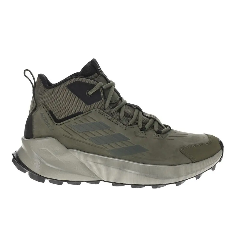 Adidas Terrex Trailmaker 2 Mid Leather Hiking Mens Size 13 M Sneakers Athletic - Green