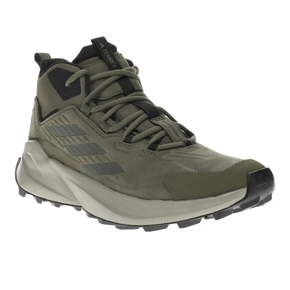 Adidas shoes - adidas Terrex Trailmaker 2 Mid Leather Hiking - ID0889 - Green (UPC: 196477956497) 0