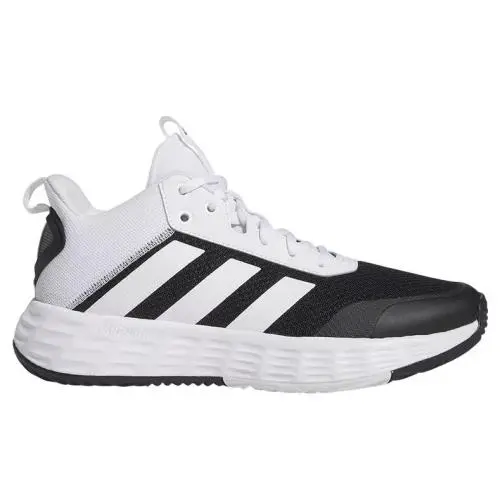 Adidas Own The Game 2.0 Mens Size 12 White Black Basketball Shoes IF2689