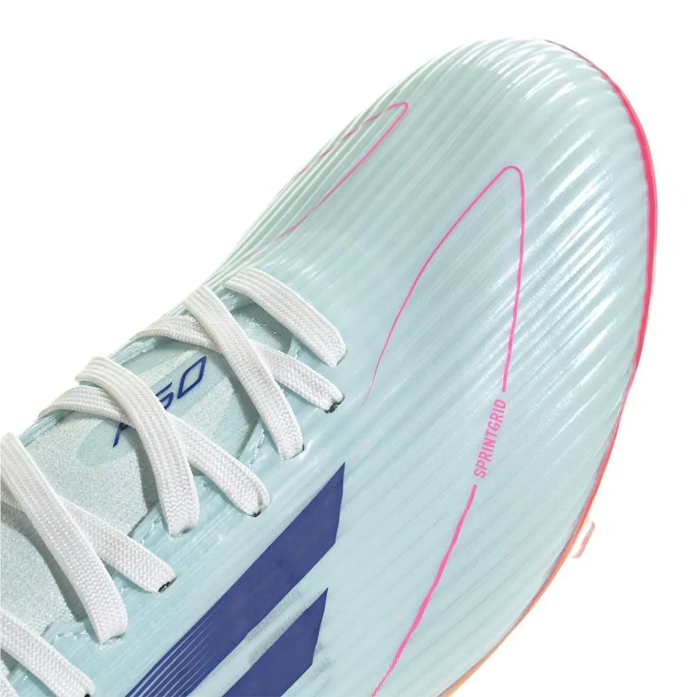 Adidas shoes - adidas F50 League Mid Firm GroundMulti Ground Soccer Cleats - IH0192 - Blue (UPC: 197609675637) 4