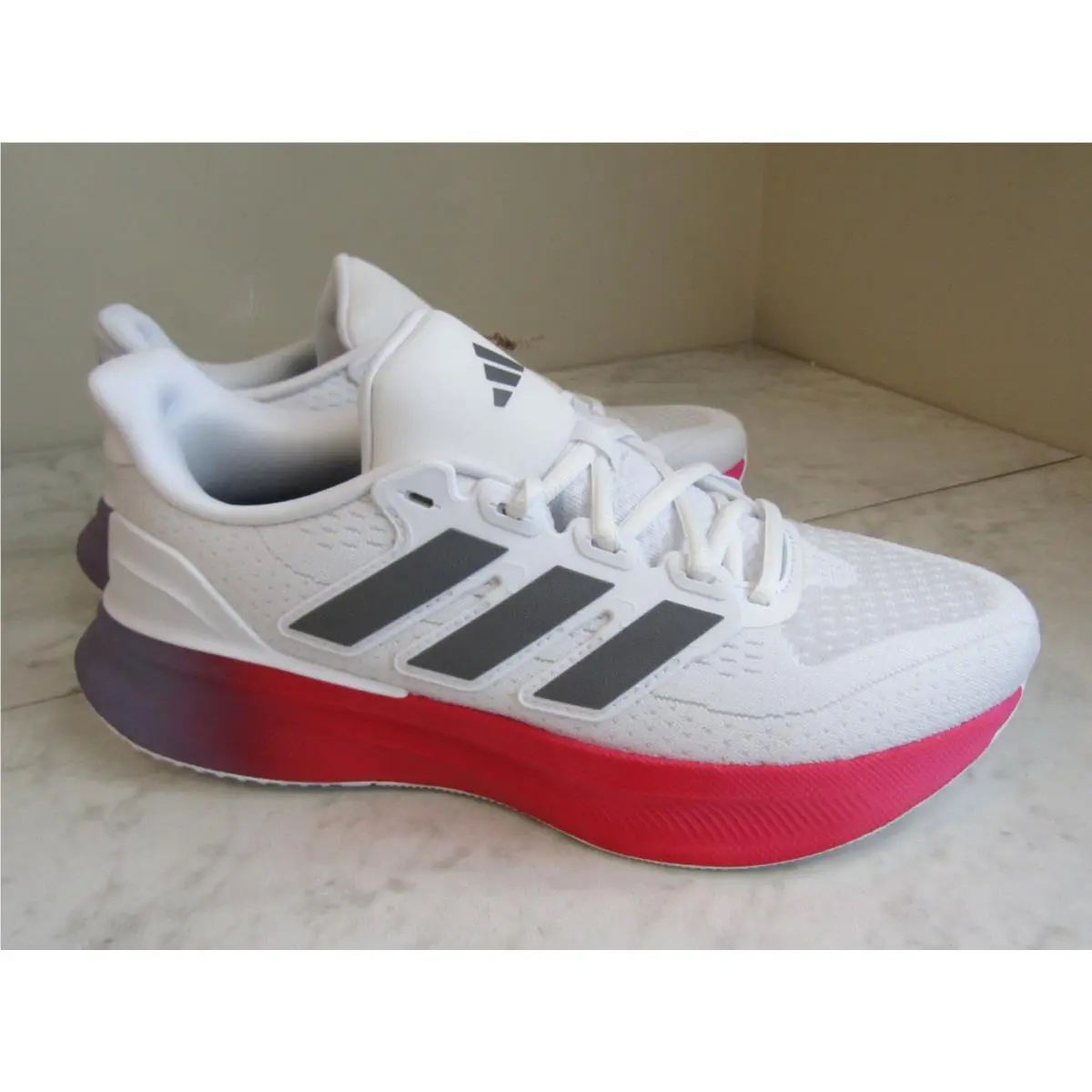 Women`s Ultrarun 5 White/ombre Running Shoes Sneakers 7.5 UK 6 EU 39 by Adidas