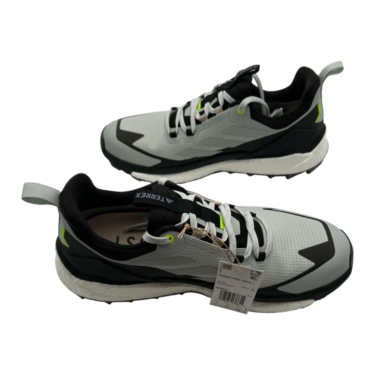 Adidas shoes - adidas Terrex Free Hiker 2.0 Low Hiking - IH3543-A - Preloved Fig/Carbon/Green Spark 4