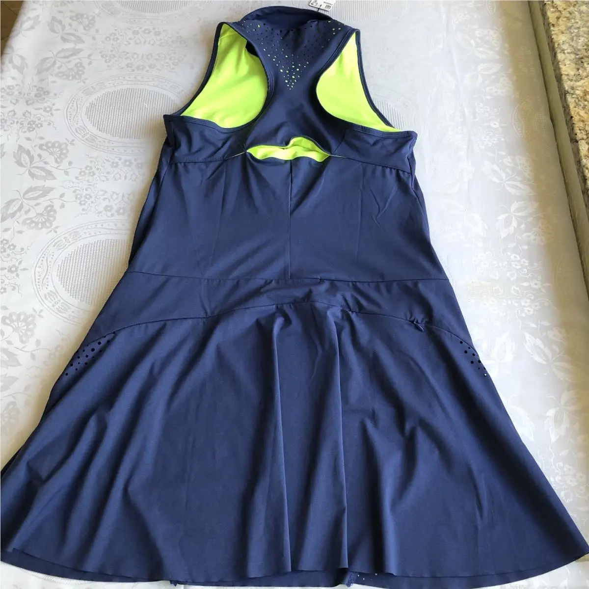 Adidas clothing - Blue/Neon Yellow 17