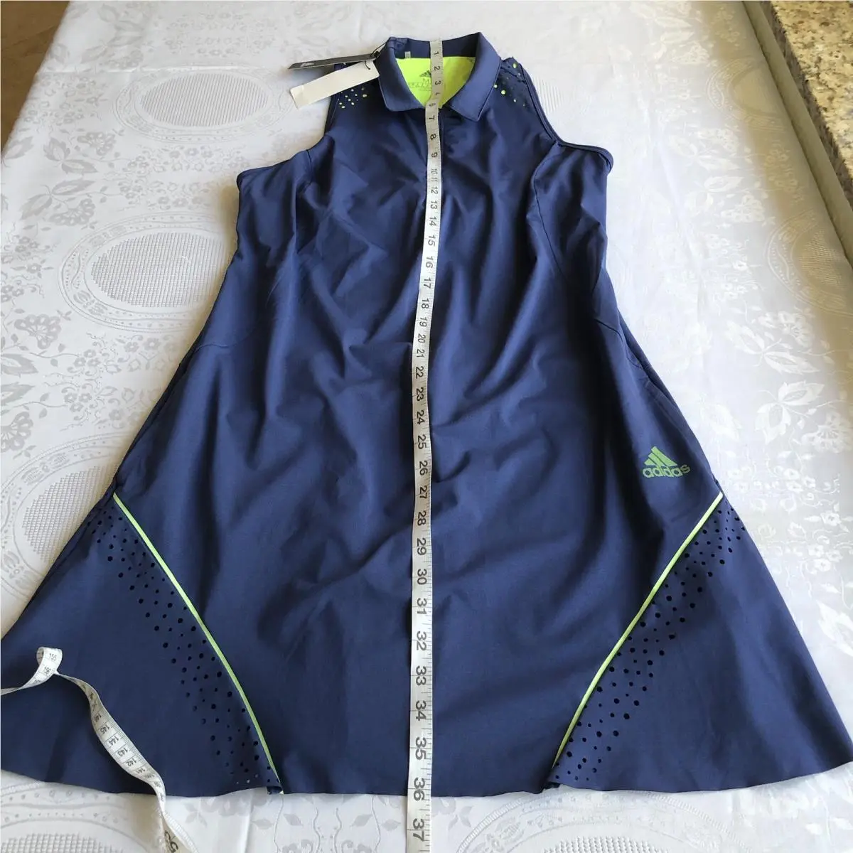 Adidas clothing - Blue/Neon Yellow 12