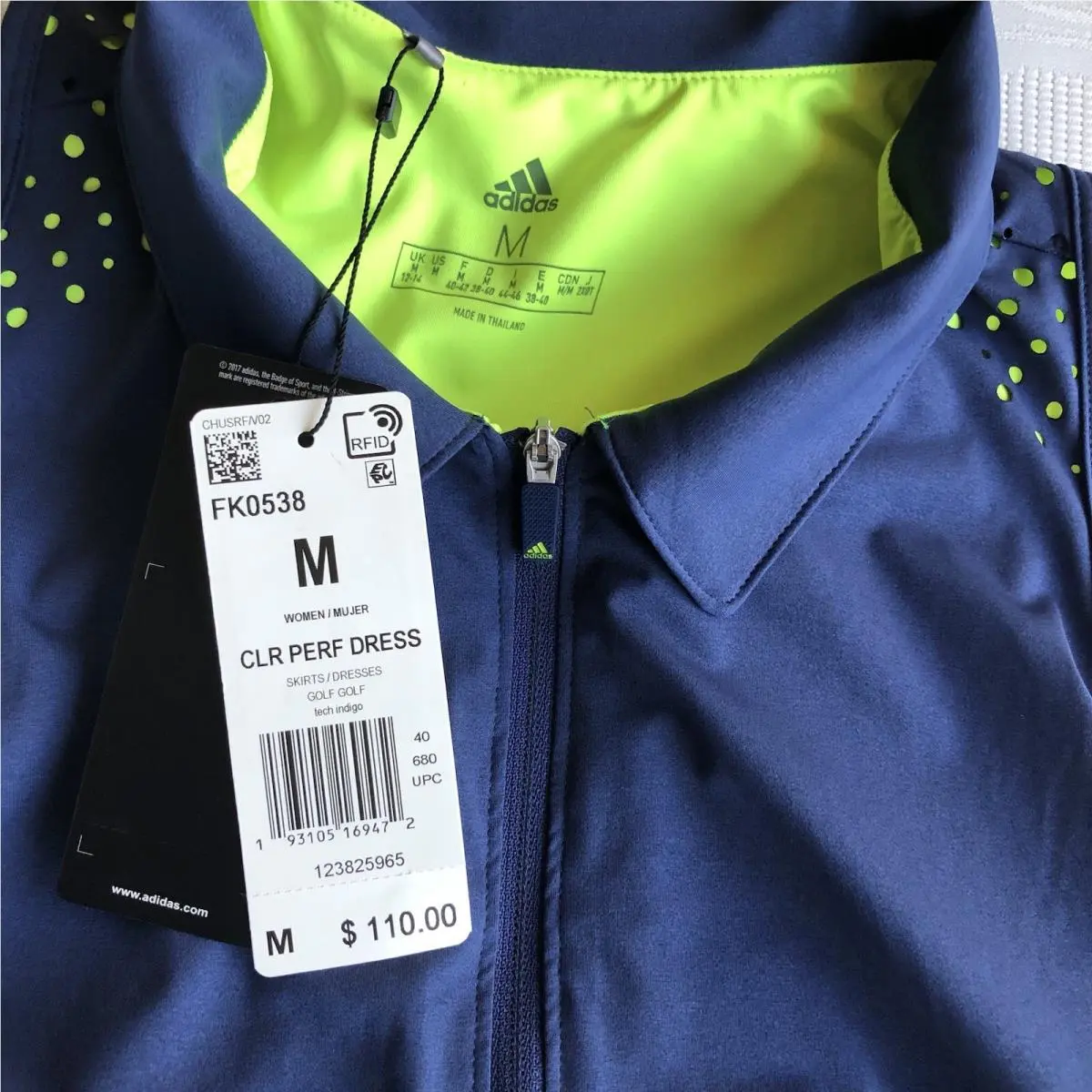 Adidas clothing - Blue/Neon Yellow 6