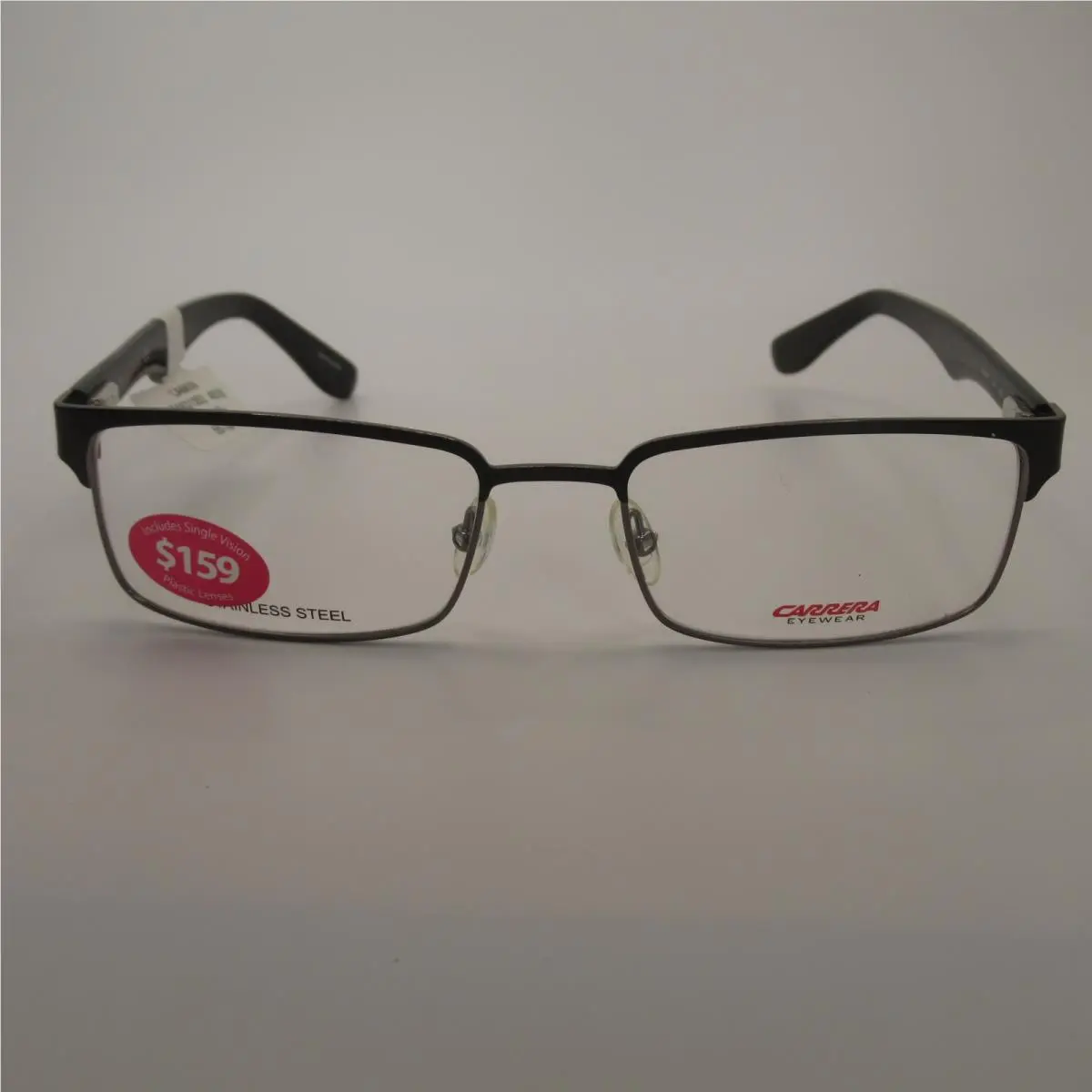 Carrera Eyeglasses Mens Black 55-18-145 Modern