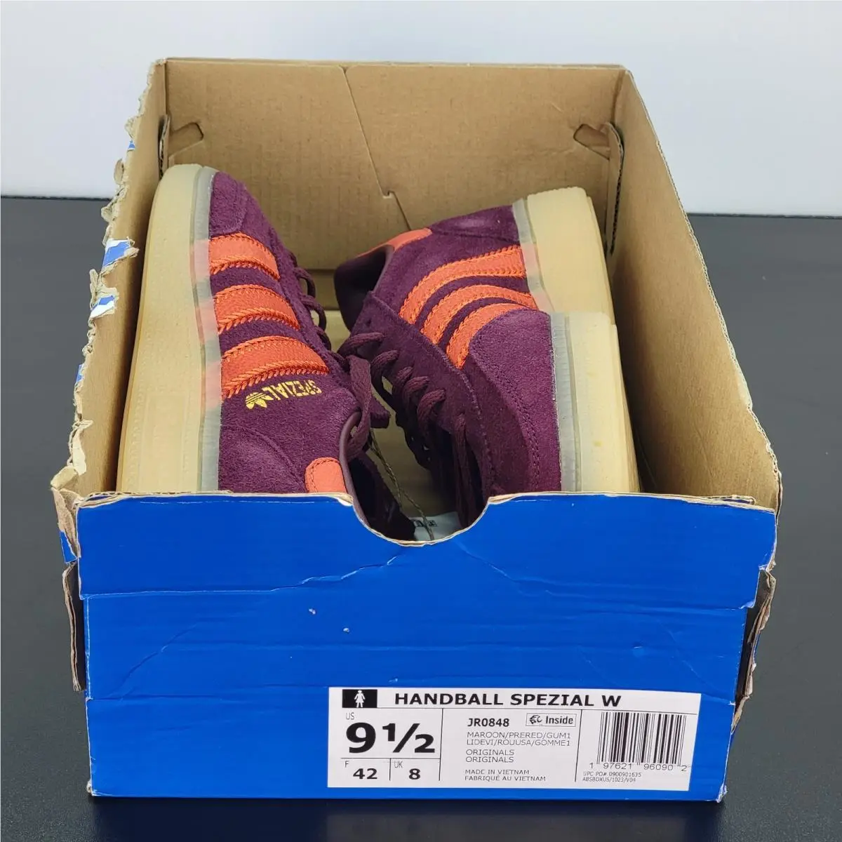 Adidas shoes - adidas Handball - Handball - JR0848 - Red 6