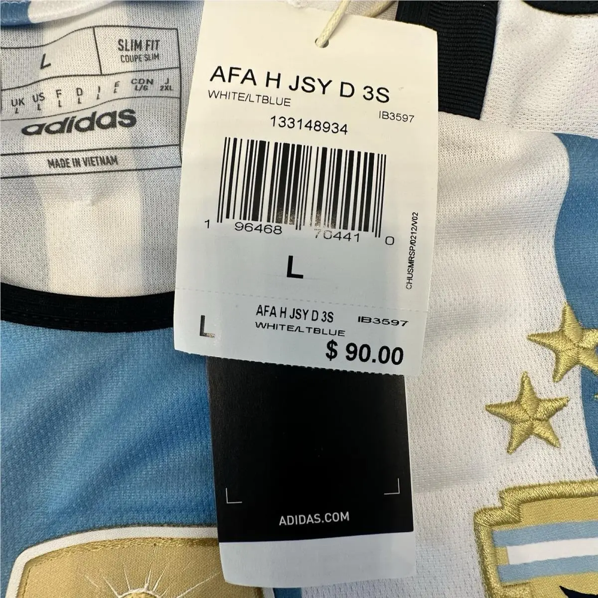 Adidas clothing - Blue (UPC: 196468704410) 2