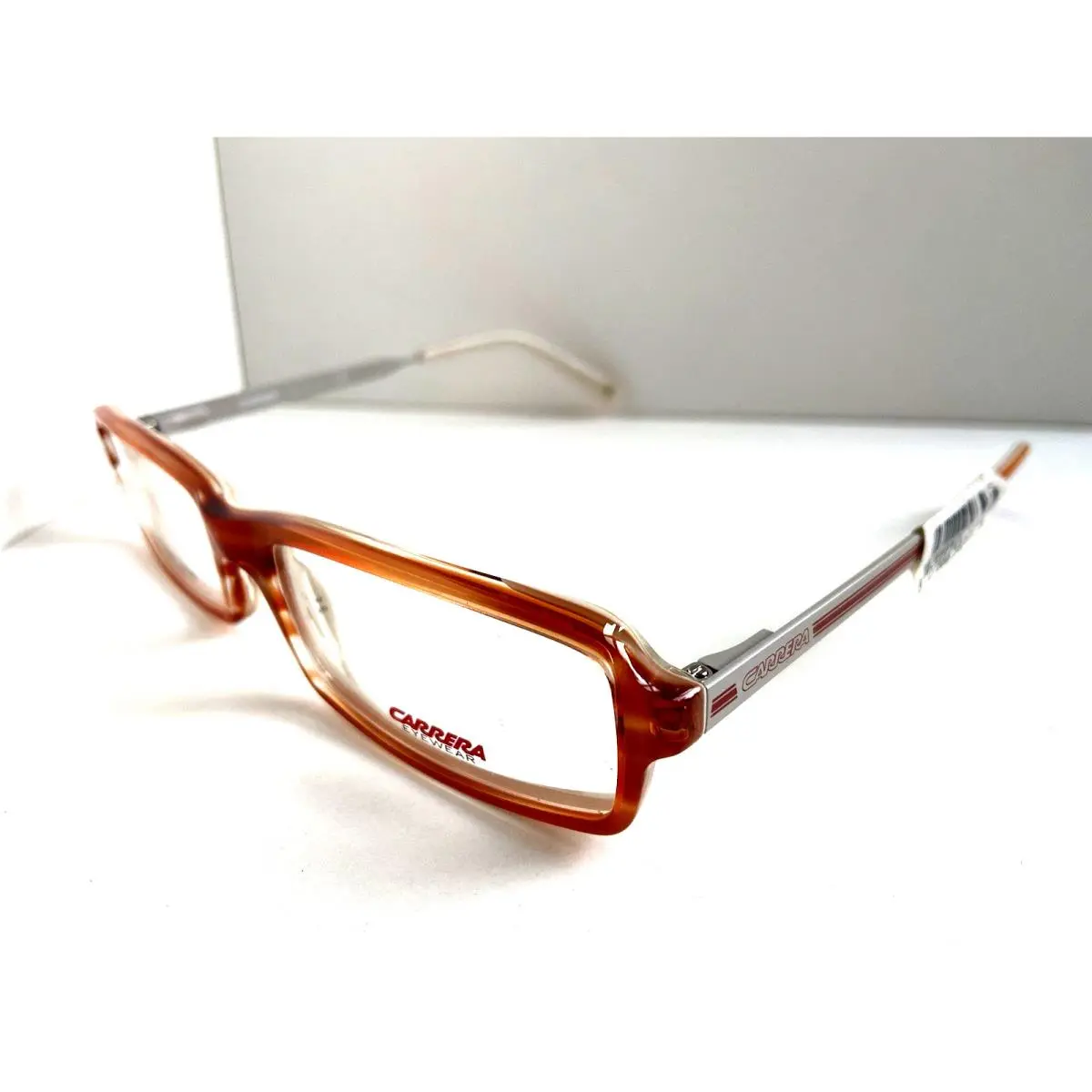 Carrera CA 6135 S2A 53mm Rectangular Men`s Women`s Eyeglasses Frame Italy