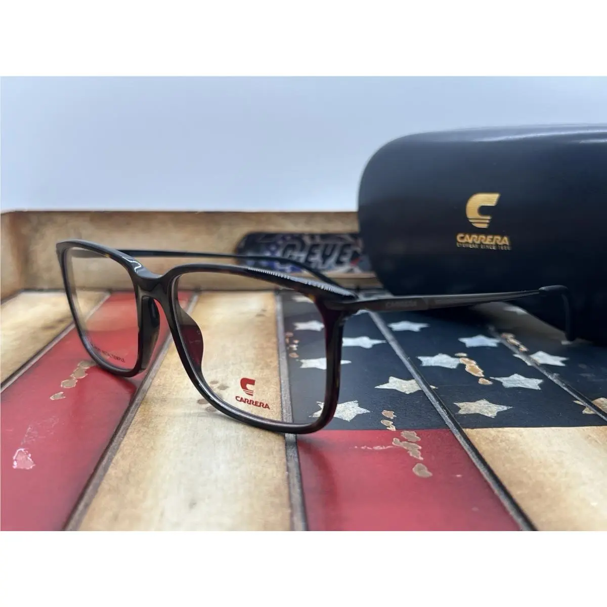 Carrera 8897 086 Havana Tortoise Eyeglasses 55mm Frame Option To Add RX