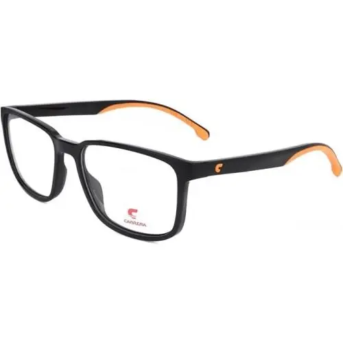 Carrera Eyeglasses Frame w Case - 8894 8LZ - Black/orange 55-17-145