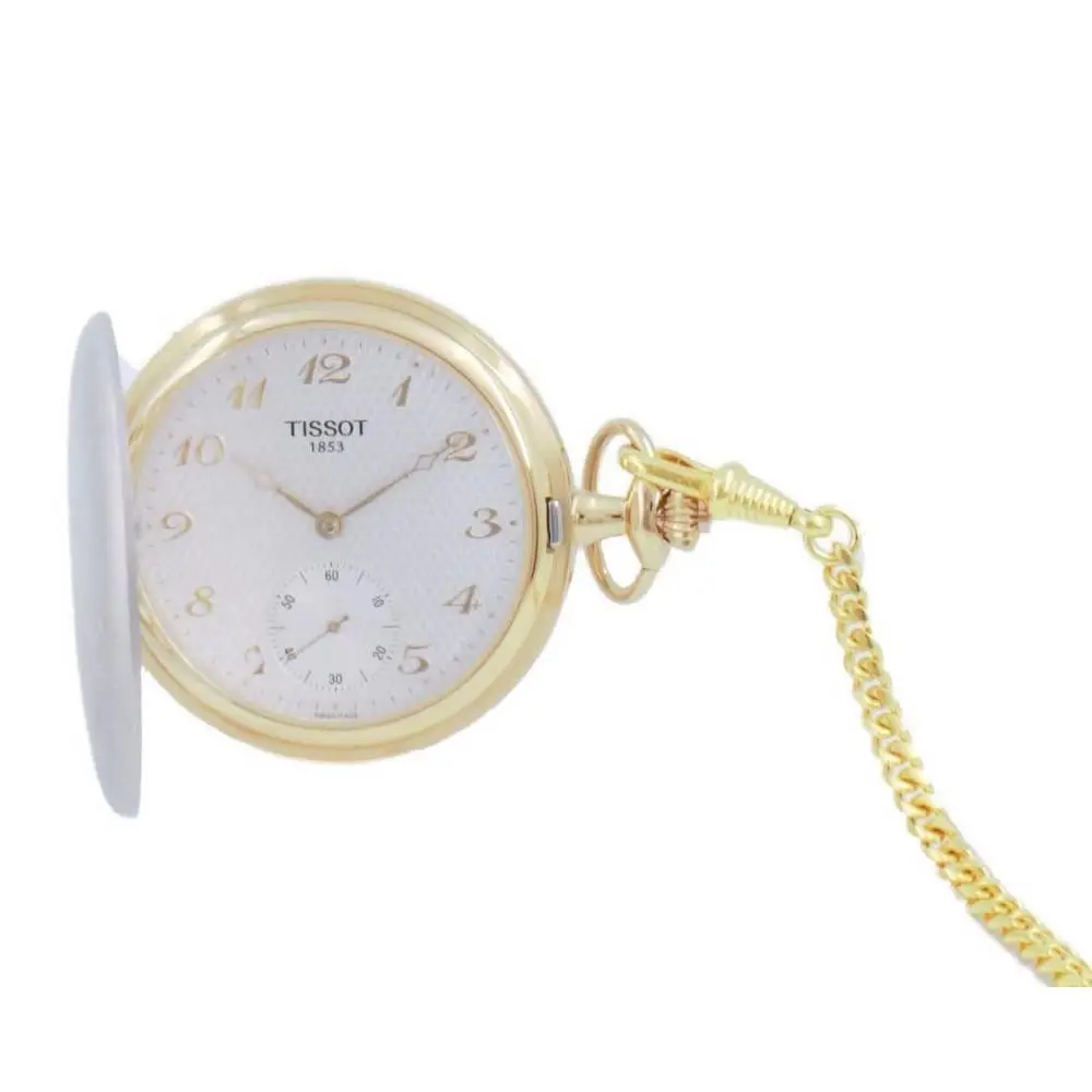 Tissot T-pocket Savonnettes Quartz T83.9.459.32 T83945932 Pocket Watch