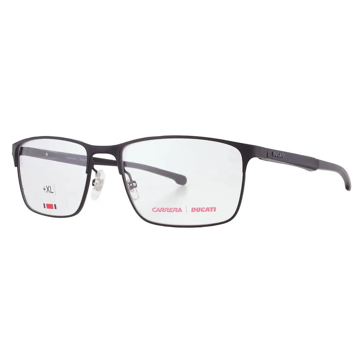Carrera Demo Rectangular Men`s Eyeglasses Carduc 014 0003 56 Carduc 014 0003 56 - Black, Frame: Black