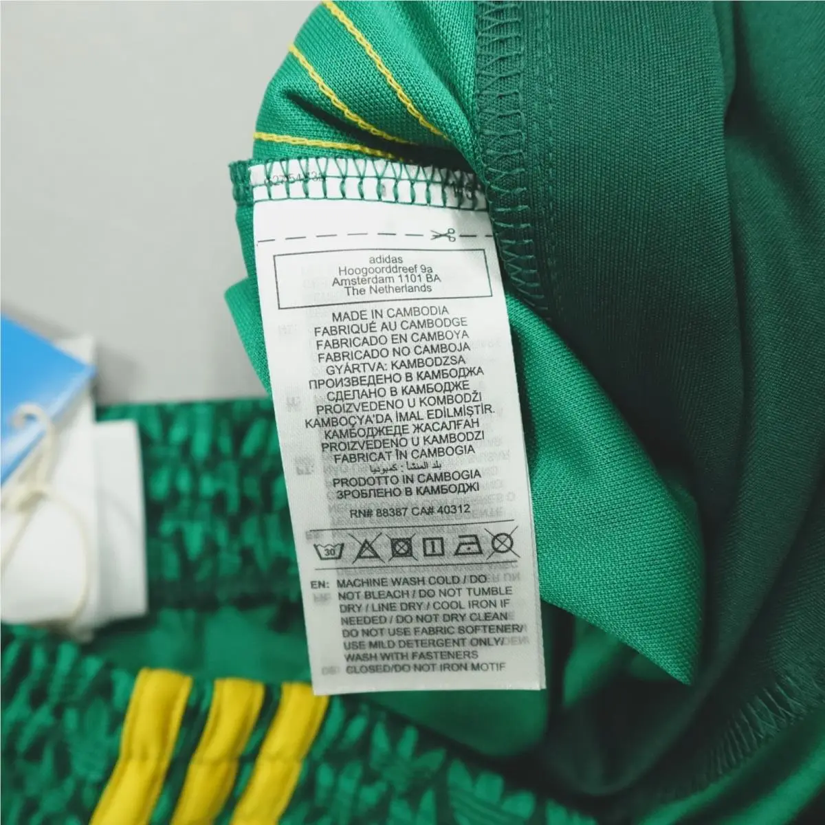 Adidas clothing - KD0396 - KD0396 - Green 3